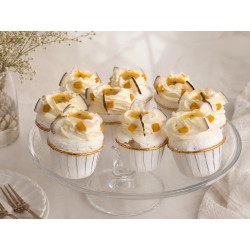 Pavlova cup: kokos-melon-marakuja