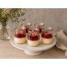 Crème brûlée z frużeliną truskawkową - 12 szt.